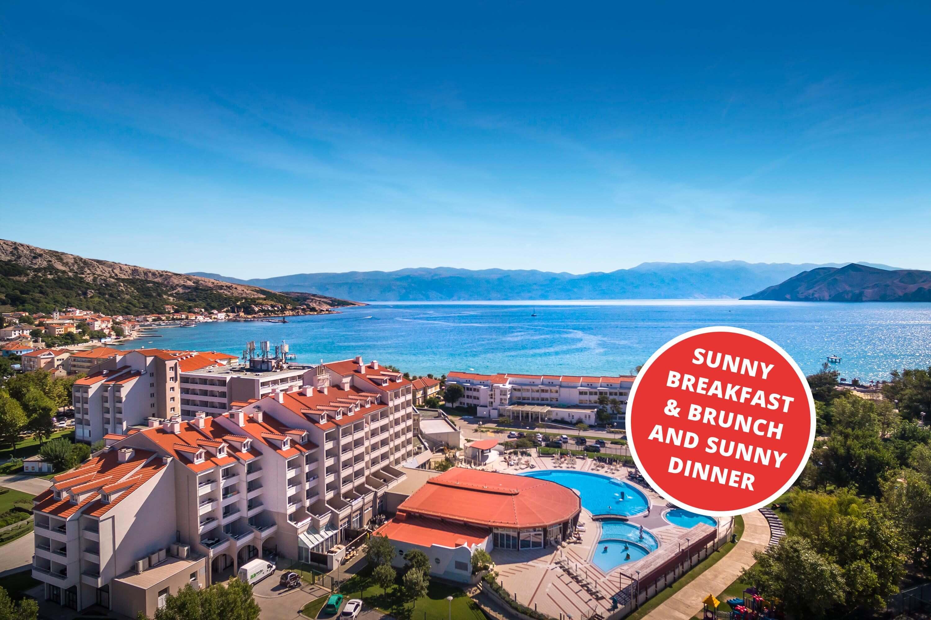 Sunny Baska Hotel Baška Exterior foto